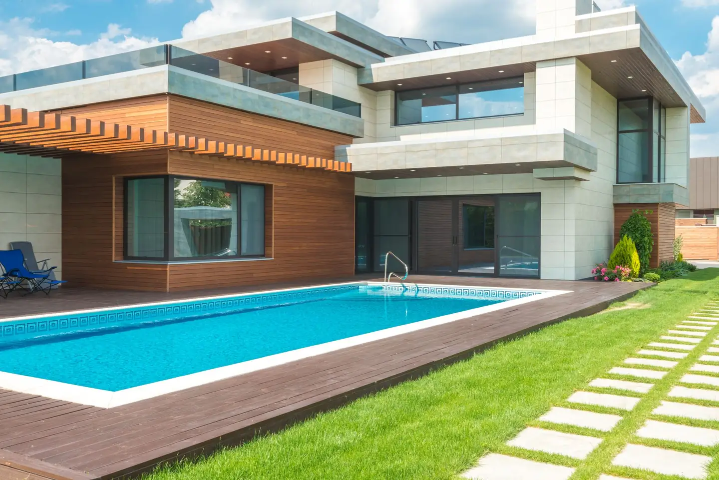 Swimming pool built in Winston Hills, NSW